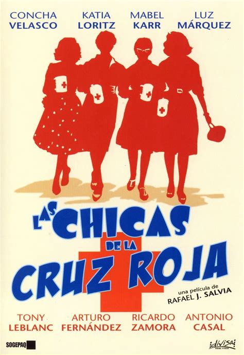 reparto de las chicas de la cruz roja|Las chicas de la Cruz Roja (1958)